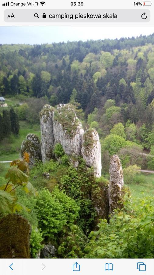 Nasza Polana Pokoje Noclegi Pieskowa Skala Ojcow Exterior foto